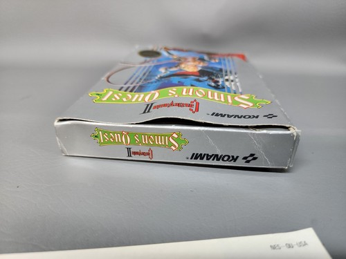 Authentic Complete In Box Castlevania II: Simon's Quest Nintendo NES 1988 - Bild 7 von 10