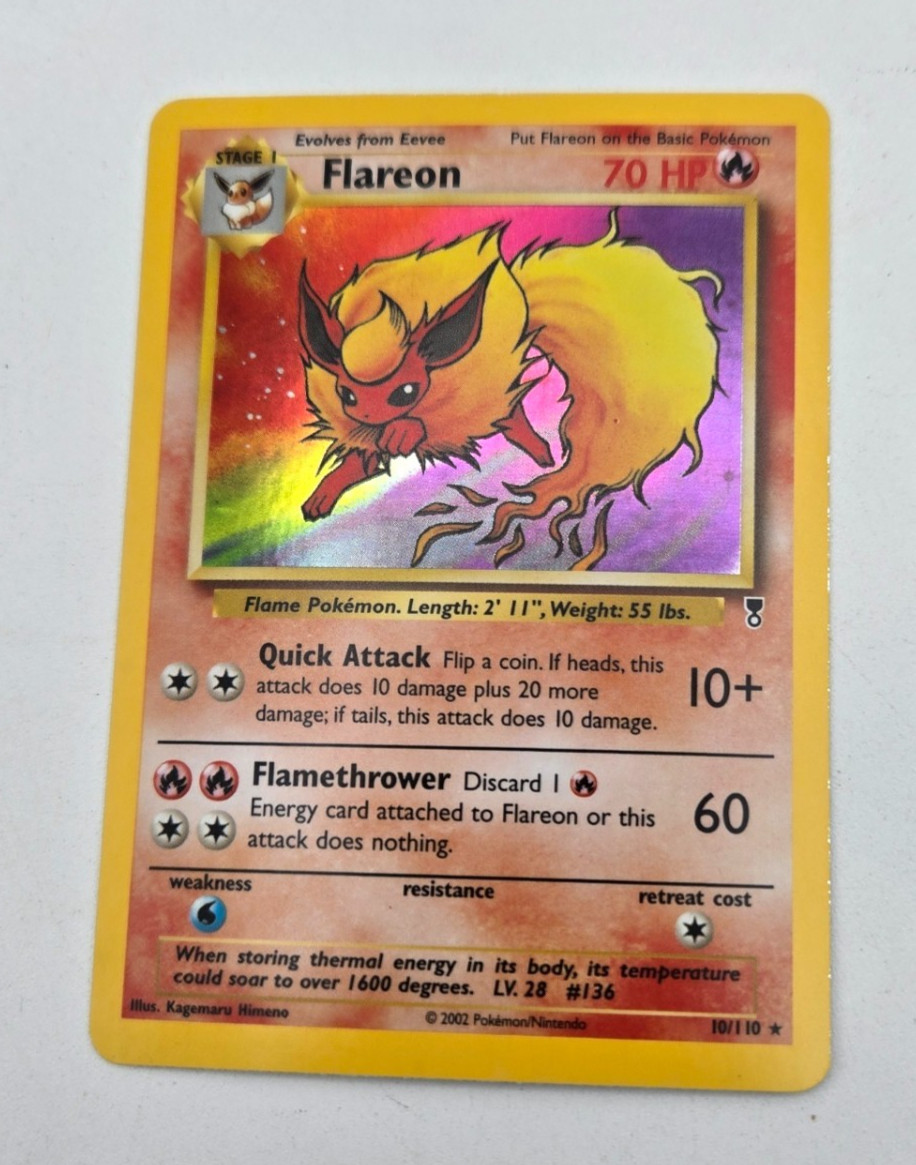 Flareon - 10/110 Legendary Collection LP Holo Rare