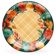 Member's Mark Fall Dinner Paper Plates 10", 85 ct. $20.87