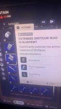 ARC RAIDERS - EXTENDED SHOTGUN III BLUEPRINT - ALL PLATFORMS
