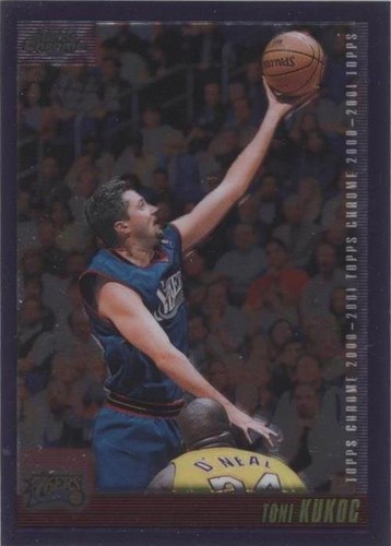 1997-1998 Topps Chrome toni kukoc #152 Basketball Rookie HOF fast 