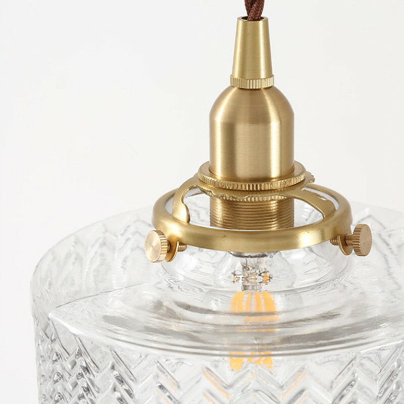 Bedroom Lamp Glass Pendant Light Home Bar Ceiling Light Kitchen Pendant