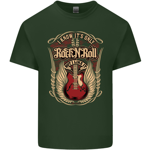 I Know It’s Only Rock ’n’ Roll Music Guitar Mens Cotton T-Shirt Tee Top - Picture 72 of 102