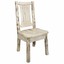 montana log wood side chair with ergonomic wooden seat mwkscn