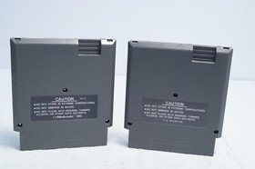 Vintage NES Cartridges Super Mario Brothers 3 & Raid on Bungeling Bay Untested 