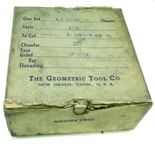 Geometric 1-5/8"-5-1/2  2" D Chaser Set 