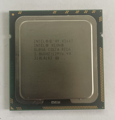 Intel Xeon X5667 4C/8T 3.06-3.46GHz 12 MB Cache, Intel QPI mit 6,4 GT/s LGA1366