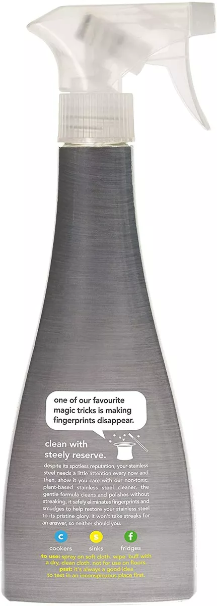 Stainless Steel Cleaner Polish Spray Method Steel for Real 354ml