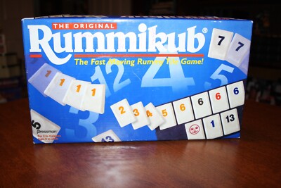 The Original Rummikub - The Fast Moving Rummy Tile Game - Pressman 1997