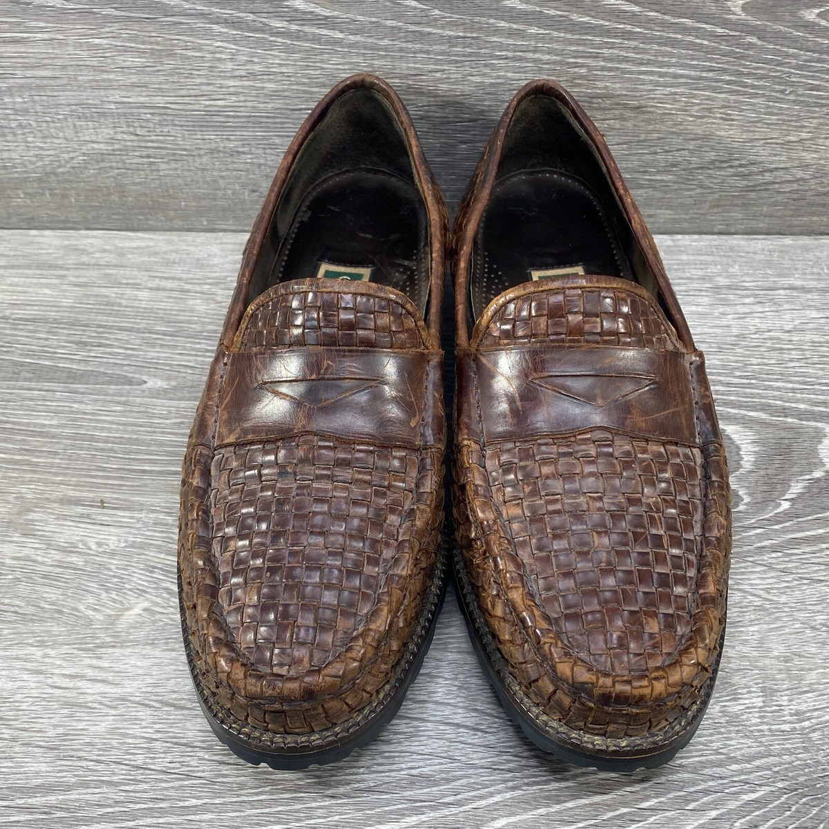 Cole Haan Rich Brown Leather Weejen Loafers - Excellent Used Condition - Size 9 Cole Haan Loafer Brown Casual Shoes for Men for sale | eBay main image 3