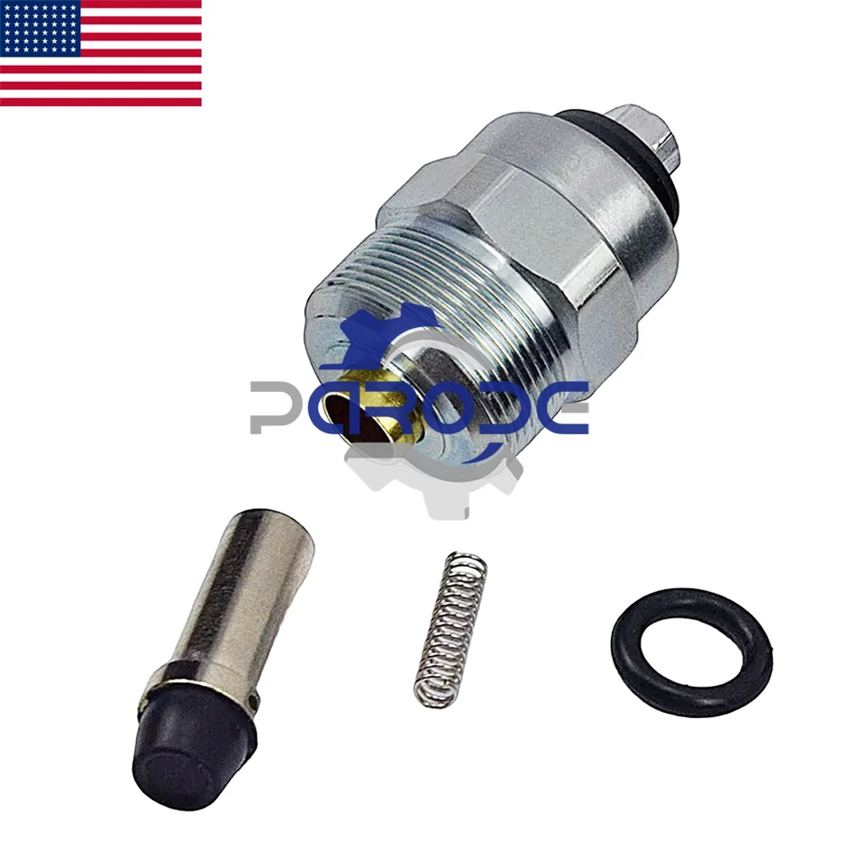 Solenoide de cierre de combustible 12 V para Dodge 1989 ~ 1993 D250 D350 W250 W350 camioneta diésel Foto 3 de 4