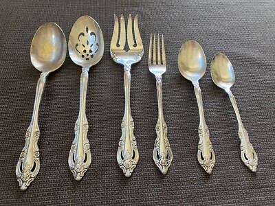 SILVER ARTISTRY~Oneida Community Silverplate~6 piece lot~1965 | eBay