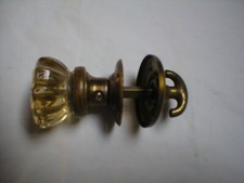 Antique Glass Doorknob and Closet Hardware