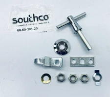 SOUTHCO 68-50-301-20 CAM LATCH T-HANDLE CHROME PLATED SMALL SIZE OFFSET CAM