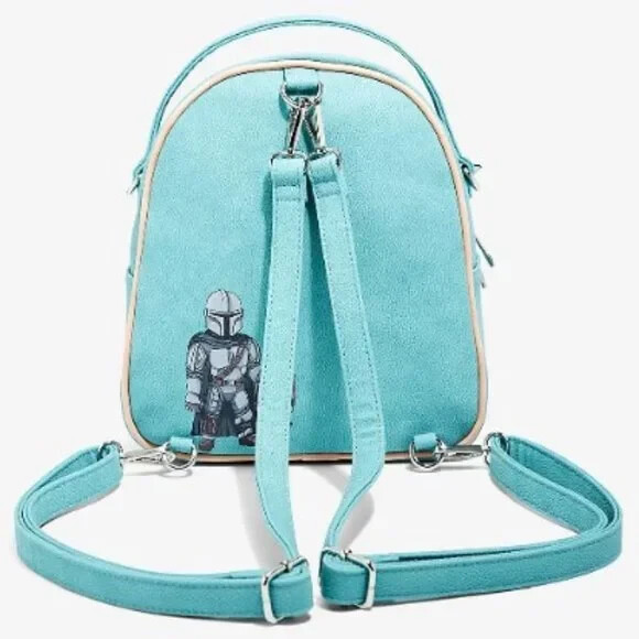 Disney Star Wars The Mandalorian The Child‎ in Jack O\'Lantern Mini Backpack Grogu the Child Pumpkin Halloween Mini Backpack Star Wars  main image 2