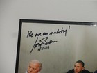 JOE BIDEN SIGNED FRAMED & MATTED 11X14 WAR ROOM PHOTO BIN LADEN JSA COA — photo 2