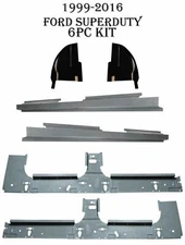 99-18 Ford Super Duty Crew Cab Full length Inner outer Rocker Panels Cab Corners