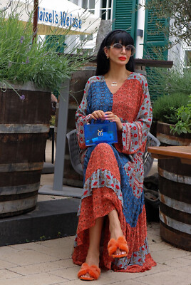ꕥy出品ꕥ ZARA NEW WOMAN SS23 PRINTED MIDI DRESS MULTICOLORED | 5598