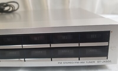 SONY ST-JX500 FM Stereo FM-AM TUNER | eBay