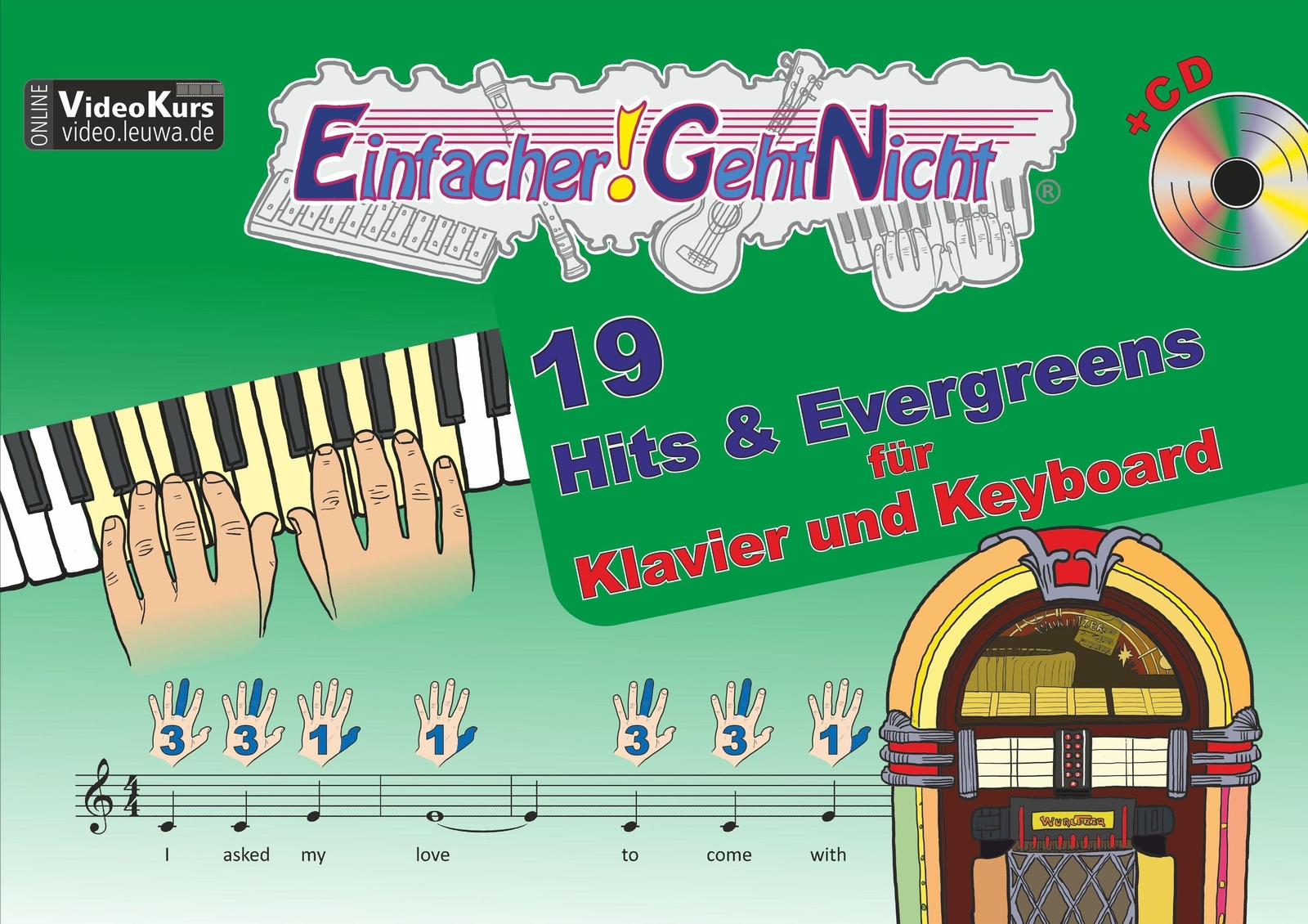 Thumbnail - Einfacher-geht-nicht: 19 Hits & Evergreens - Für Klavier Und Keyboard