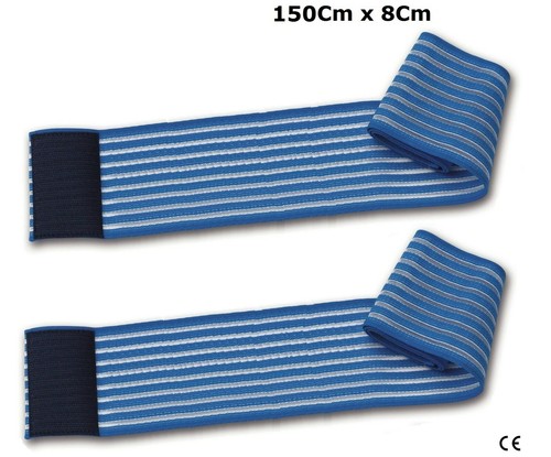 UC 2 Bänder Elastic 150 CM Stimulation Muskel Iontophorese X Leder Von Dam