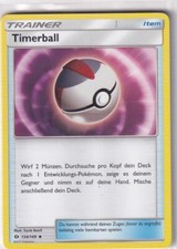 Pokemon Carta Sole E Luna Nr. 134/149 Timerball Tedesco