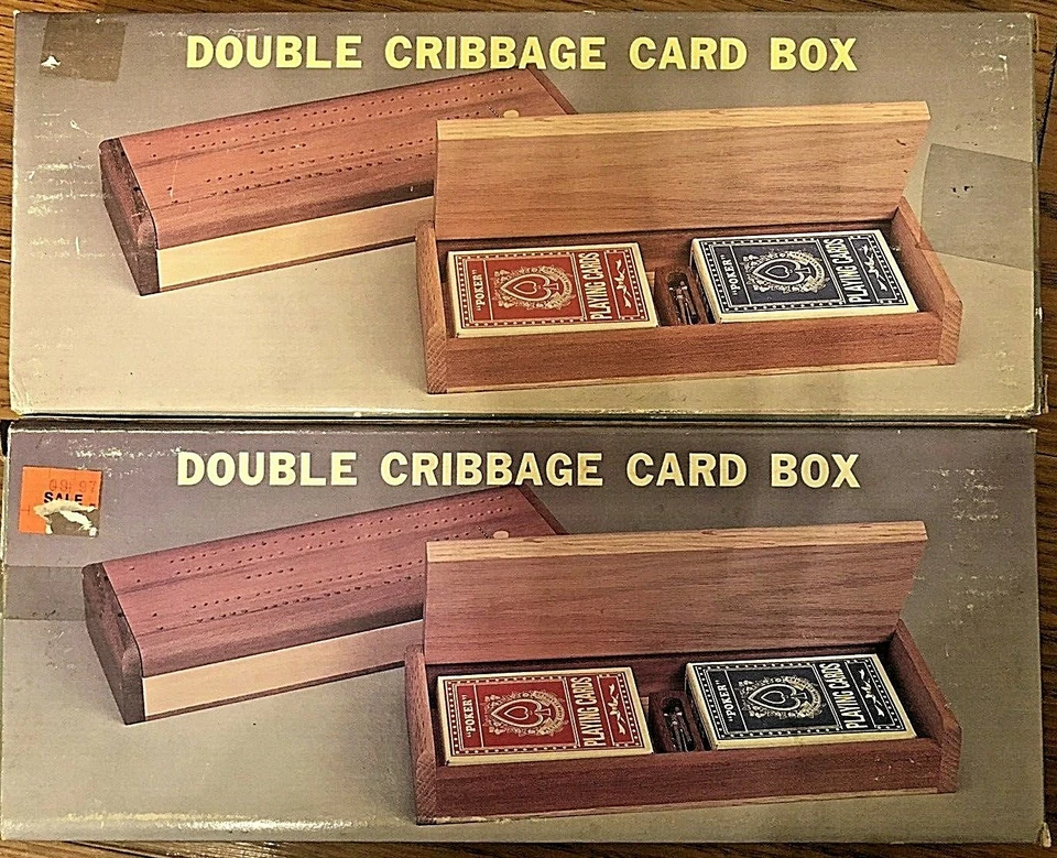 Lot of 8 New, Vintage Games, Cribbage, Red Hot Yott Dice, Pocket Boggle, 7 in 1 - Image 2 of 4