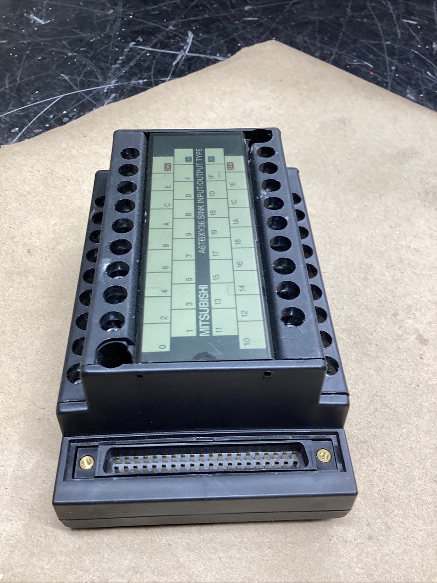Mitsubishi Electric A6TBXY36 Sink Input/Output Terminal Board 36PT