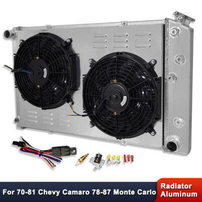 Shroud Fan Relay For Chevy Camaro 1970-1981 Monte Carlo 1978-1987&3 Row Radiator