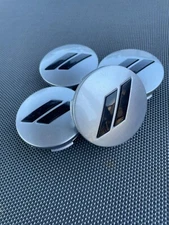 DODGE 4X SILVER 63 mm/2.48 in Wheel Center Caps - Satisfaction Guarantee