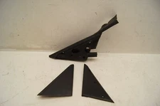 1994 Jaguar XJS Convertible - Left Door Glass Rubber & Mount Brackets OEM