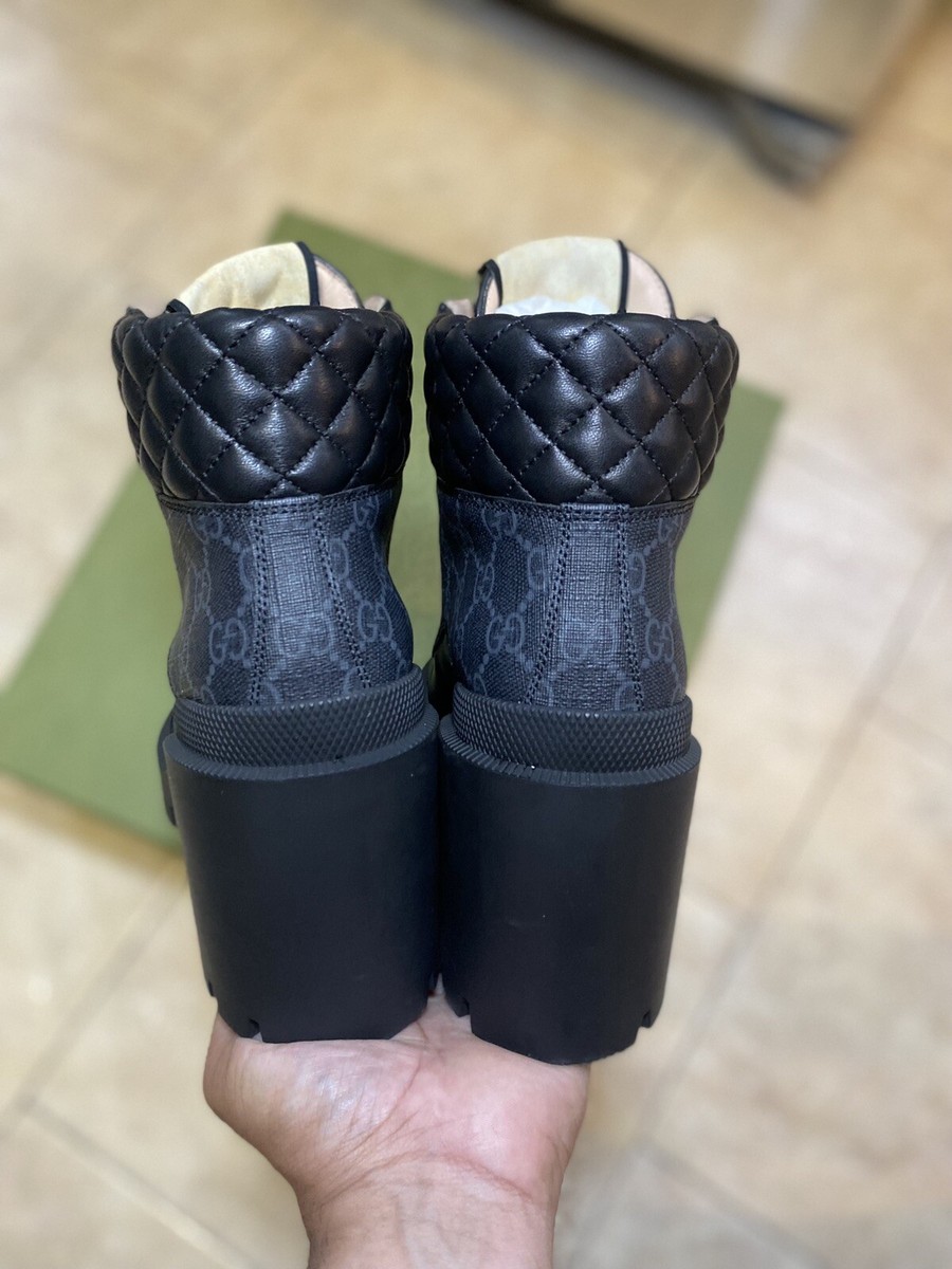 Gucci Women's GG Ankle boot Size 37 / US Women 7 | eBay Gucci Women's GG Ankle boot Size 37 / US Women 7 | eBay