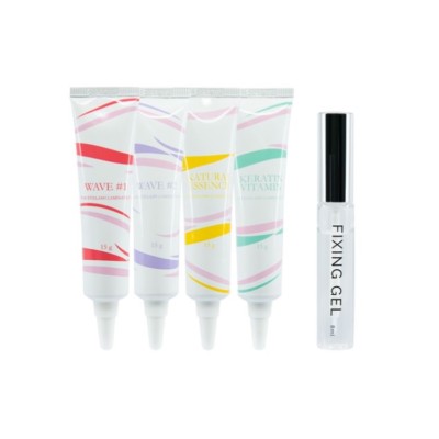 Kit De Lifting Permanent Des Cils Beauty Wave Avec Kératine - Pour Des Cils Recourbés Naturellement, Boîte Neuve
