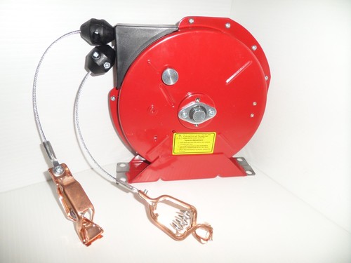 ⭐NEW IN BOX⭐ Reelcraft G 3050 Y Static Discharge Grounding Cable Reel 50' - Picture 10 of 19