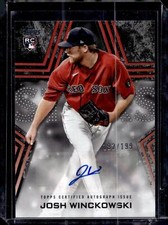2022 Topps Update #BSA-JWI Josh Winder Baseball Stars Autographs Black #/199