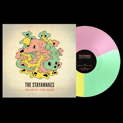 THE STAYAWAKES - DOGS AND CATS / LIVING TOGETHER LP COLOURED VINYL 