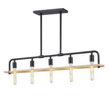 Justice Design Acryluxe 24" Round LED Pendant, Bronze/Opal - ACR-4062-OPAL-LTBZ