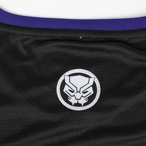 Short Sleeve T-shirt Basketball Marvel Black - S | UNISEX CERDà - Picture 4 of 5