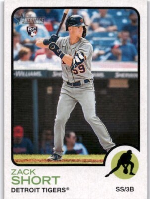 ZACK SHORT RC 2022 Topps Heritage High Numbers #626 Tigers | eBay