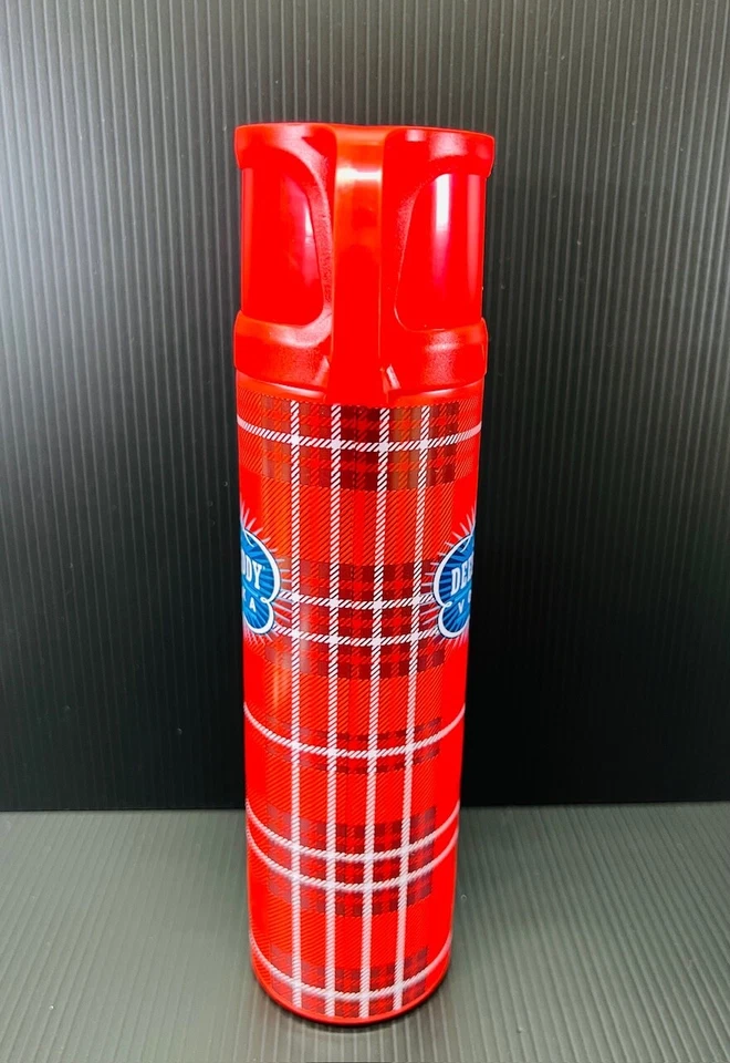 Deep Eddy Vodka Red Plaid, Double Wall Stainless Steel Insulated Bottle 14 oz - Image 3 of 4