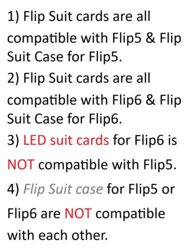 Samsung SUIT CARD Collaboration Zubehör für Galaxy Z Flip5 kompatibel mit Flip6 - Bild 4 von 106