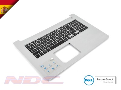 NEU Dell Inspiron 17-5770/5775 Silber Handauflage & SPANISCHE Tastatur 0GV9FW+0HG6X9