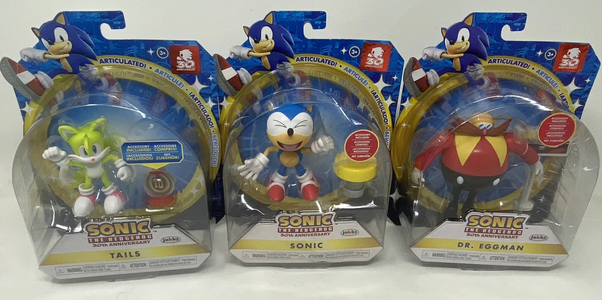 Sonic the Hedgehog 4 inch Action Figure - Modern Tails with Ring