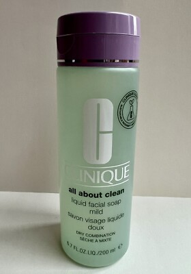 Clinique All About Clean Facial Soap - Mild - Dry Combination Skin - 6.7oz