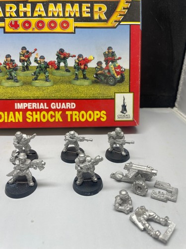 Warhammer40k - Imperial Guard - Cadian Shock Troops - Metal OOP - Picture 3 of 3