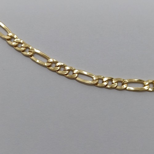 BRACCIALE DA UOMO A MAGLIA GRUMETTA IN ORO GIALLO 18KT 3,5 GRAMMI (7862) - Imagen 4 de 11
