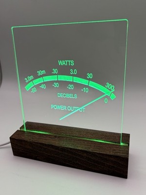 McIntosh  Power Amplifier Audiophile Led Sign W/base  200watt
