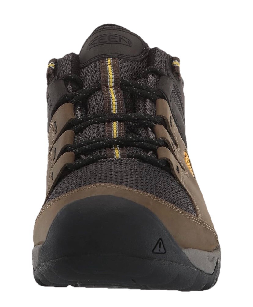 Scarpe da trekking Keen uomo taglia 8 5 Steens Vent bassa altezza marrone nero traspiranti