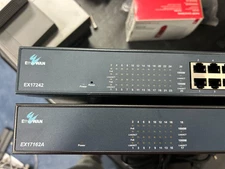 2 Etherwan Switches - EX17162A and EX17242