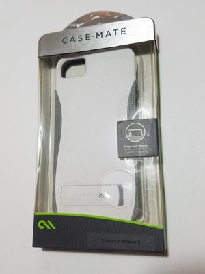 Rare Retro Vintage Apple iPhone 5 or 5S White Casemate Premium Case Cover